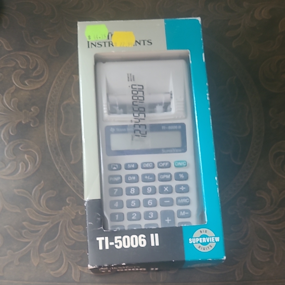 TI-5006 II Printing Calculator